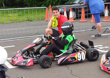 Lewis Halliday during ARKS Test